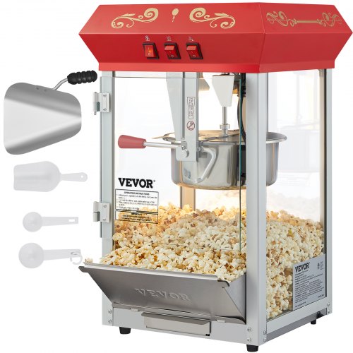 Benchtop popcorn machine