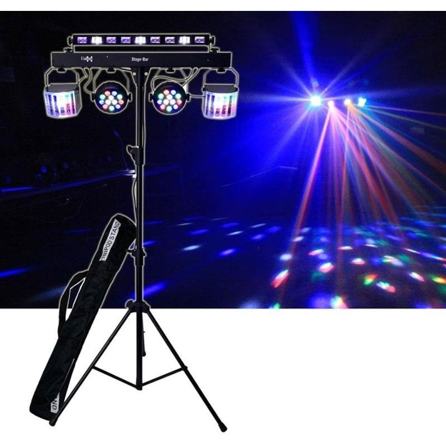 Stage-Bar lights on stand with remote